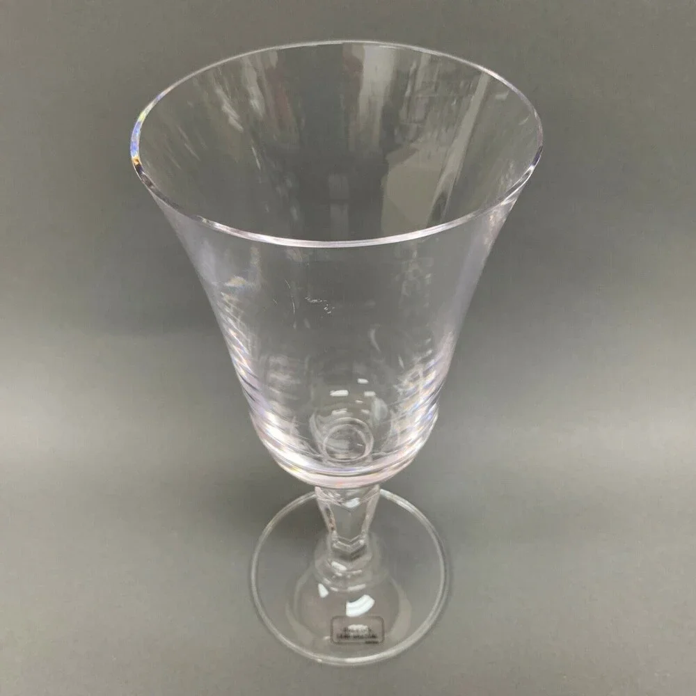 Clear Footed Wine Glass Over 24% Lead‎ Crystal Austria 8